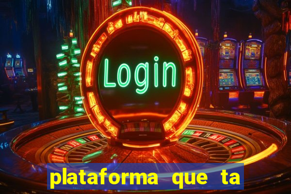 plataforma que ta pagando bem hoje